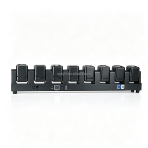Luz de escenario giratoria LED DMX512 de 8 cabezales tipo <span class=keywords><strong>Tornado</strong></span> para discoteca, bar, KTV, fiesta, espectáculo - Product Image 2