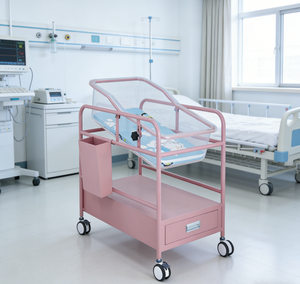 Lettino Ospedaliero per Neonati HOCHEY MEDICAL in Materiale ABS, Facilmente Spostabile, con Ruote - Product Image 4