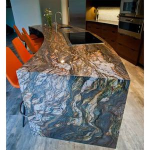 Brasile marrone pre taglio del granito tavolo in pietra top blu di fusione quarzite lastra - Product Image 6