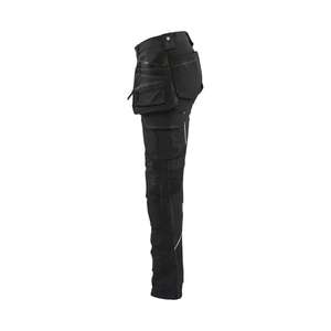 BLAKLADER - 719816449900D20 Pantalones artesanos elásticos de 4 vías para mujer Black - EAN 7330509729366 WORK PANTALONES CARGO WORK PANTALONES - Product Image 5