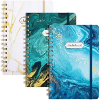 2022 ~ 2023 Aangepaste A6/A5 Pu Leer Spiraal Planners En Notebooks Binder Notebook Planne, spiraal Notebook Journaling Leveranties