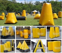 Terrain de paintball gonflable de haute qualité et bon marché, fourni par l'usine, pour le tir à l'arc