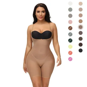 S-SHAPER High Waist Mesh Shapewear Bodysuit Tummy Control Butt Lifter Seamless Body Shaper Women Slimming Push Bra Sexy Bodysuit