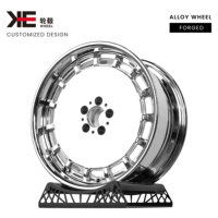 Jantes en alliage chromées sur mesure de luxe, 2 pièces, forgées, 18, 19, 20, 21, 22, 24 pouces, pour Cls Lexus Ferrari Audi