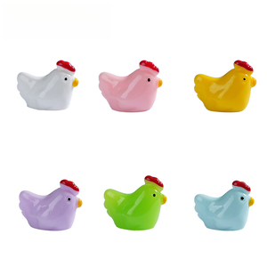 Weij Moss - Muñecos de Gallinas y Huevas para Micro-paisajes, Accesorios Decorativos DIY para Bolsas Sorpresa, Pequeños Adornos para Coche - Product Image 5