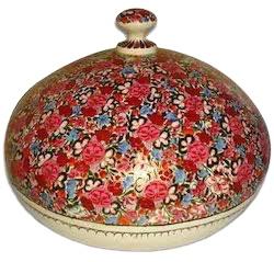 กล่องกระดาษ Mache,กล่องกระดาษผง Mache แคชเมียร์กล่องเครื่องประดับแฮนด์เมดจากอินเดีย - Product Image 2