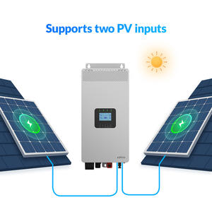 Entrepôt européen <span class=keywords><strong>EPever</strong></span> hybride 3KW <span class=keywords><strong>5KW</strong></span> 3,5 KW 5,5 KW onduleur solaire hybride chargeur 24V 48V 220V onduleurs à onde sinusoïdale parallèle - Product Image 2
