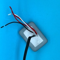 Interrupteur avec bouton-poussoir, 3 niveaux de température, pour vêtements chauffants, en Silicone, étanche, 2 Zones de contrôle