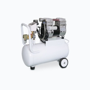 Bomba de Aire Eléctrica Industrial Pequeña - Bomba de Vacío Rotativa Portátil Sin Aceite de Alto Flujo y Alta Presión Negativa - Product Image 4