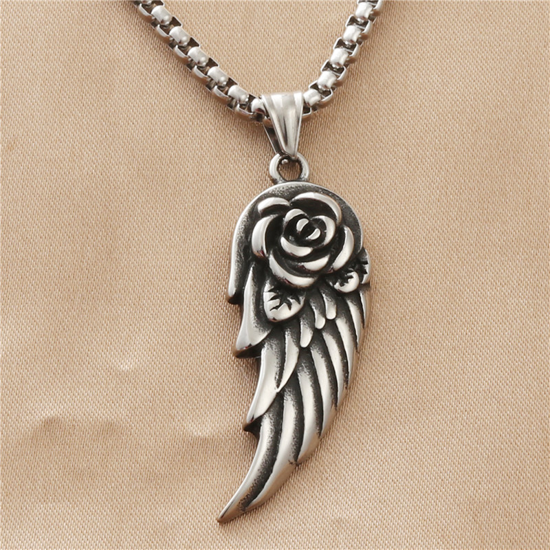 Colgante de plata con cadena de perlas cuadradas de 3,0*60cm