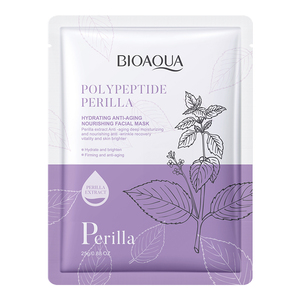 Le masque hydratant et éclaircissant BIOAQUA au polypeptide de perilla le plus populaire pour les ridules - Product Image 6