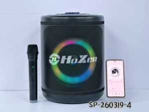 Altavoz Karaoke Bluetooth Portátil con Micrófono Inalámbrico, Luces RGB, Emparejamiento TWS, Función de Grabación, Altavoz para Fiestas al Aire Libre - Product Image 1