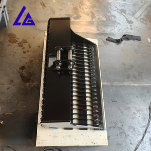 Cucharón cribador de roca para excavadora, tipo esqueleto, para separación de rocas en canteras, en venta - Product Image 2