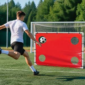 Mini Portería <span class=keywords><strong>de</strong></span> Fútbol Plegable Profesional, Rebotador <span class=keywords><strong>de</strong></span> Fútbol Portátil, Red <span class=keywords><strong>de</strong></span> Fútbol Ecológica para Entrenamiento - Product Image 1