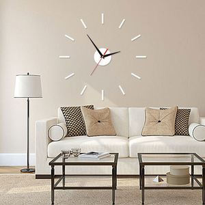 Horloge murale 3D minimaliste en acrylique, horloge numérique silencieuse sans cadre, montres à quartz pour la décoration de la maison et du bureau - Product Image 3