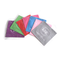 Chiffon en microfibre de chamois en daim imprimé de logo personnalisé d'usine de la Chine pour le nettoyage de lunettes et de bijoux