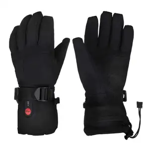 Cold Weather Professional Winter Heated Gloves for Skiing Snowboarding High Protection Waterproof Windproof