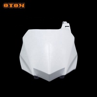 Plaque d'immatriculation avant de moto tout-terrain blanche pour KAWASAKI KX250F 13-16 KX450F 13-15
