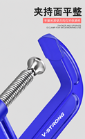 Serre-joint en G, Serre-joint en F, Serre-joint en C robustes en acier pour l'assemblage, l'industrie, le bricolage, le travail du bois et les applications de serrage de tuyaux à ressort