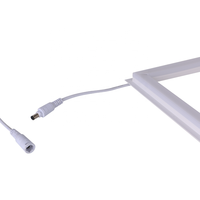 Plafonnier Led ultramince avec cadre en aluminium, nouveau modèle de 2020, 60x60 et 2x2, panneau plat rétroéclairé 48w
