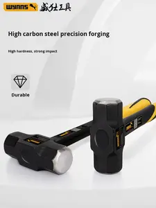 <span class=keywords><strong>Marteau</strong></span> <span class=keywords><strong>de</strong></span> démolition pour <span class=keywords><strong>maçon</strong></span> Weili Shi, tête octogonale carrée, robuste, avec manche en plastique - Product Image 2