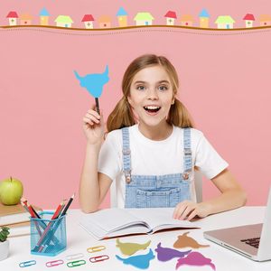 Blocchetti Adesivi a Tema Animale ad Alta Adesività con Puntine, Blocco <span class=keywords><strong>Note</strong></span> per Ufficio e Studio, Personalizzabile con LOGO Aziendale, Regali Aziendali - Product Image 5