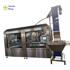 Zhangjiagang Factory 3 in 1 Hot Filling Machine for Fruit Juice With Fruit Pulp