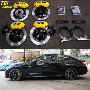 Pistón delantero y trasero de 6 pistones S40 <span class=keywords><strong>4</strong></span> pistón y T-pequeño con sistema de freno automático BBK de pinza para llanta de coche <span class=keywords><strong>BMW</strong></span> Serie 3 de 19 pulgadas - Product Image 1