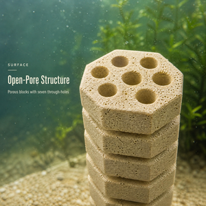Aquarium Biological Filter Media <b>Ceramic</b> Bio Column Porous Bacteria House for Freshwater Fish Tank Sump - Product Image 6