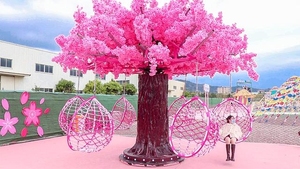 Manège électrique rotatif en forme <span class=keywords><strong>d</strong></span>'arbre à souhaits, balançoire scintillante, chaise volante, manège de <span class=keywords><strong>parc</strong></span> <span class=keywords><strong>d</strong></span>'attractions, extérieur, intérieur, jardin, matériau métallique et plastique, lourd - Product Image 3