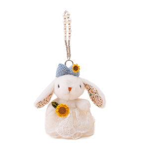 Nuevo y Adorable Llavero Colgante de Osito de Peluche de Celebridad de Internet, Conejo Layla, Tela Súper Suave y Exquisita, Alivio del Estrés, Cumpleaños - Product Image 5