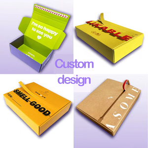 Oem nhà máy biểu tượng tùy chỉnh thân thiện với môi tái chế hộp các tông sóng lớn bưu phẩm cho rượu sâm banh vận chuyển bao bì - Product Image 6