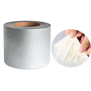 Factory Directly Supply Super Strong Butyl Aluminum Foil Rubber Tape Waterproof For Used In Roof Repair