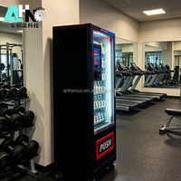 Máquina Expendedora Automática de Bebidas y Snacks, Precio de Fábrica, Dispensador de Bebidas y Snacks para Tiendas de Conveniencia, Dispensador de Cerveza con Función de Enfriamiento