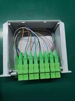 1*16 1x32 LGX Box Cassette Card Insertion SC/APC PLC Splitter Module 1*16 Fiber Optic Plc Splitter