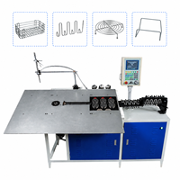 Máquina Multifuncional CNC 2D para Doblar Alambre, Equipo Automático de Conformado de Alambre de Acero para Productos Metálicos Personalizados