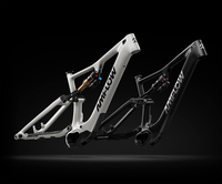 Vélo de montagne électrique à suspension intégrale noir modèle 2027 Amflow, vélo électrique Amflow Ebike MTB