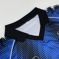 Maillots de football rétro personnalisés à sublimation, coupe ample, style streetwear pour jeunes, maillots de football courts