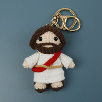 Tricot et crochet, Vierge Marie au crochet, Mère Marie, Amigurumi, Poupée chrétienne en peluche, Jésus, Notre-Dame de Guadalupe, Porte-clés chrétiens