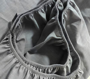 Seprai tempat tidur datar, peralatan keselamatan, sprei Super statis serat perak, nyaman dan lembut, bahan baru warna polos - Product Image 5