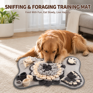 Tappetino Olfattivo per Animali Domestici, Resistente, per Alimentazione Lenta e Addestramento alla Ricerca di Cibo, Portatile e Lavabile in Lavatrice, per Alleviare l'Ansia dei <span class=keywords><strong>Cani</strong></span> - Product Image 1
