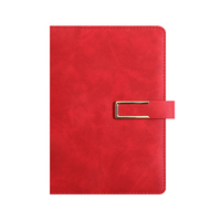 Carnet à fermoir en U PQ A5 en tissu écologique, vente en gros Chine, carnet scolaire imperméable, promotionnel, en cuir épaissi