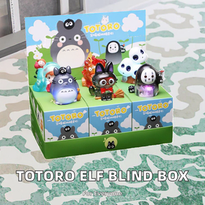 Figurines de boîte mystère Totoro d'anime créatives et amusantes en plastique, échelle 1/12, ornement de bureau de dessin animé, <span class=keywords><strong>jouet</strong></span> de collection mignon, Xin Fun Japon - Product Image 2