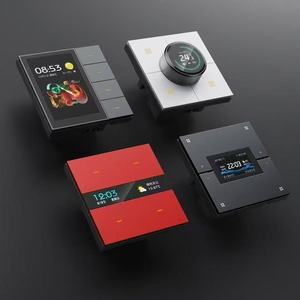 M9 Pro 8-Nút Chuyển Đổi Nhà Thông Minh Nhựa Cảm Ứng Hiển Thị IPS Mờ Cảnh ZigBee 3.0 Tùy Chỉnh Cung Cấp Điện Cho Khách Sạn Nhà - Product Image 5