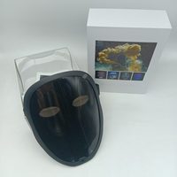 Masque facial LED programmable avec écran animé, édition d'application couleur pleine, texte animé, carnaval, DJ, musique, fête