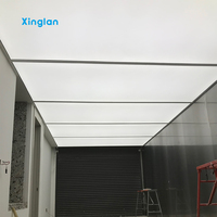 Film de plafond en PVC, Tissu décoratif pour plafond, Plafonds en tissu extensible, Affichages lumineux, Fabricants adaptés aux studios de yoga