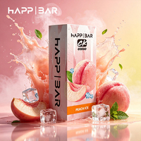 Deutschland Spanien Slowenien Rumänien EU-Lager Happ Bar 30K 40K 50K 150K Razzberry Puffs Einweg-Happy Bar Papierverpackungsboxen