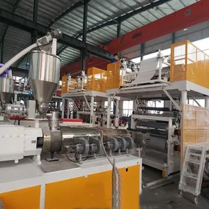 the professional supplier of the wpc foaming sheeting extrusion line