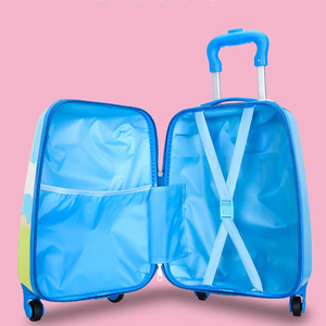 2024 नए कस्टम थोक कार्टून बच्चों स्कूल बच्चे के लड़के लड़कियों के स्पिनर का संयोजन लॉक ट्रैवल मिनी व्हील ट्रॉली कड़ी मेहनत - Product Image 3