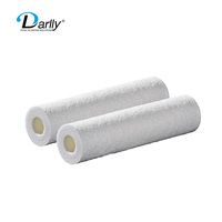 Cartucho de filtro para osmose reverso, estrutura de três camadas 5 micron pp fundição
